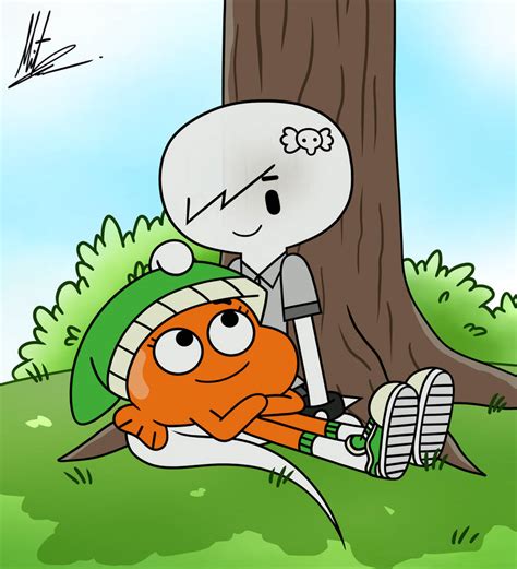 The Amazing World of Gumball is an animated TV series created by Ben Bocquelet for Cartoon Network. . Darwin and carrie